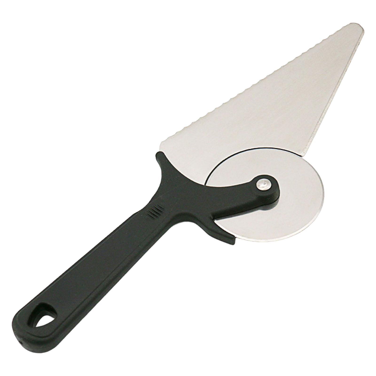 Pizza Cutter Kitchen Gadget Baking Accessories Pie Slice Slicer Server