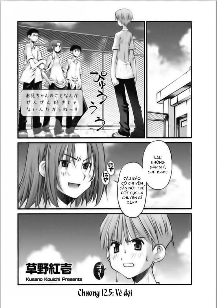 Oniichan No Koto Nanka Zenzen Suki Ja Nai N Da Kara Ne!! Chapter 12.5 - Trang 1