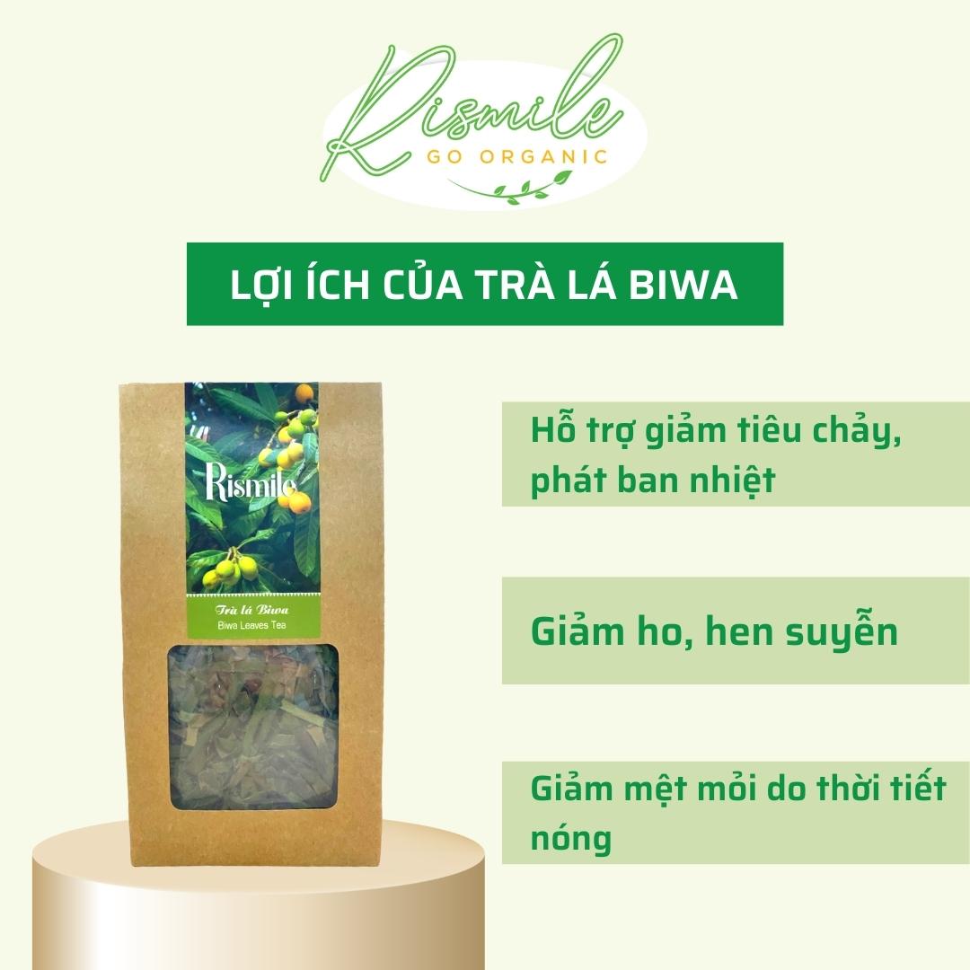 Trà lá Biwa Rismile  35grams