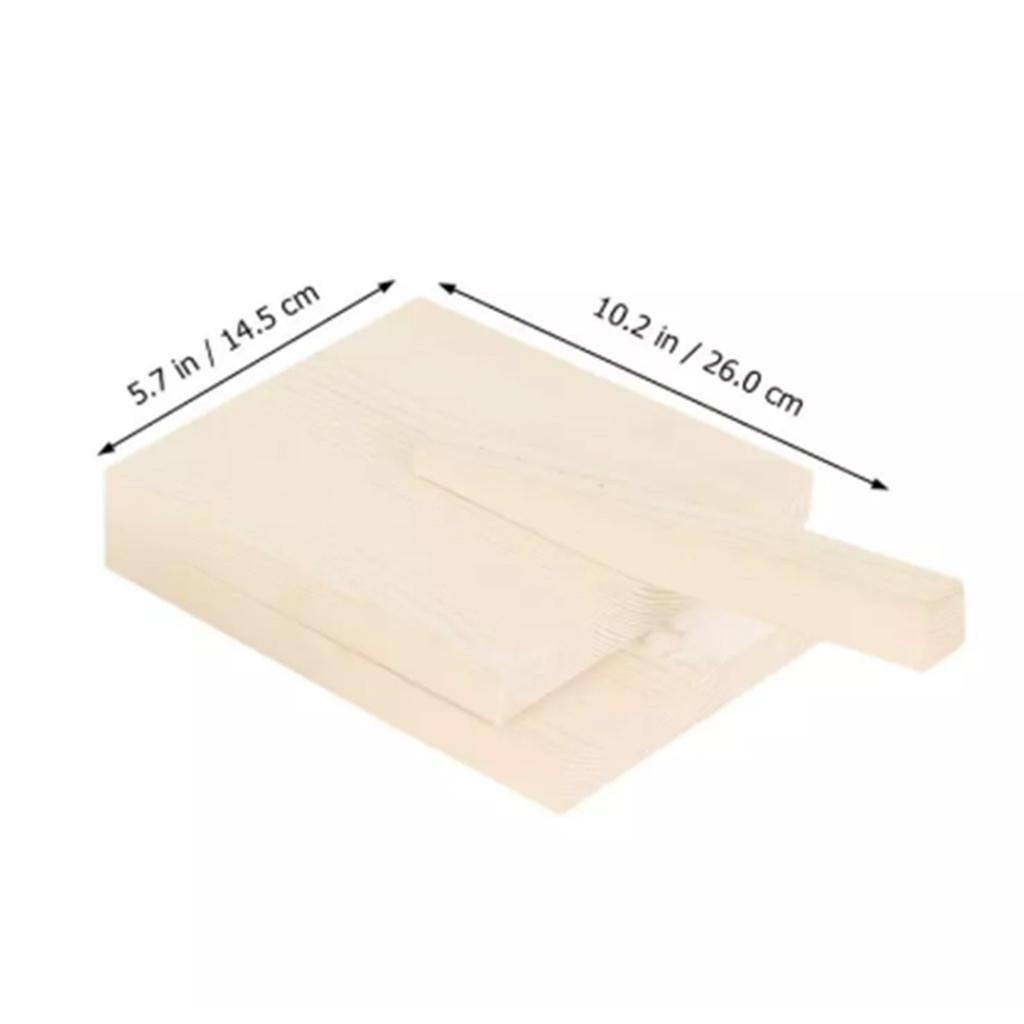 Wooden  Press Dumpling Skin Presser  Pastry Maker Pressing Tool