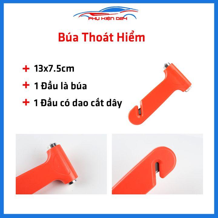 Bộ cứu hộ ô tô 7 chi tiết dùng khắc phục sự cố trường hợp khẩn cấp