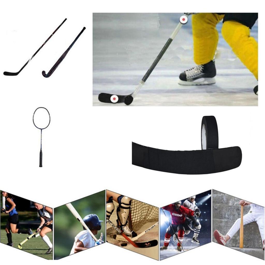 Roll Adhesive Ice Hockey Tape Cotton Cloth Stick Handle White