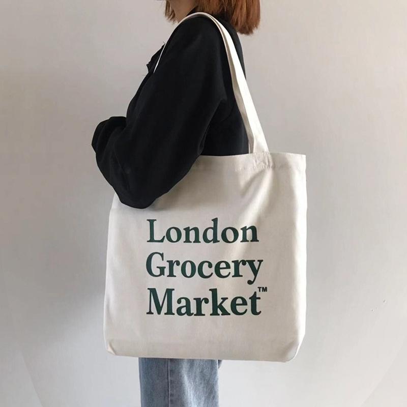 Túi tote Vải canvas mềm Đẹp Cực Hot đựng vừa  Túi vải xinh nhiều