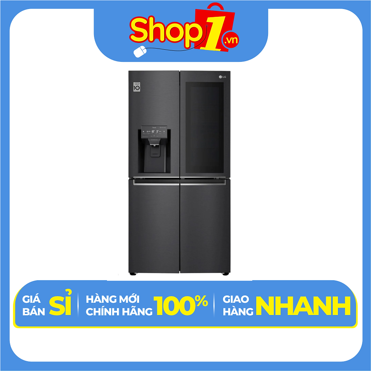 Tủ Lạnh LG Inverter 496 lít GR-X22MB - Hàng Chính Hãng - Chỉ Giao Hà Nội