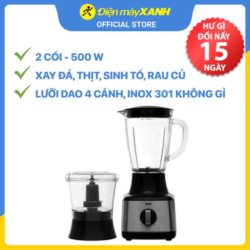 Máy xay sinh tố Ava BL1056A-CB - Hàng Chính Hãng