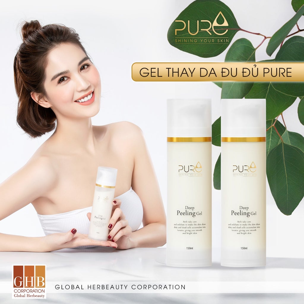 Gel Tẩy Tế Bào Chết Pure - Hạn Chế Nhờn, Giảm Mụn - Hàng Quốc - Chính Hãng