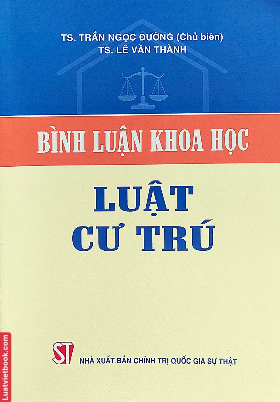 Bình Luận Khoa Học Luật Cư Trú