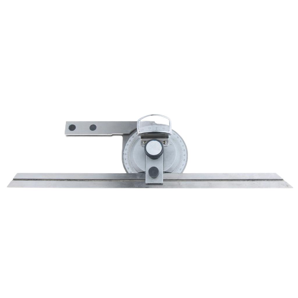 360 Thép Không Gỉ Vát Protractor Góc Tìm Thước Độ Chính Xác Đo