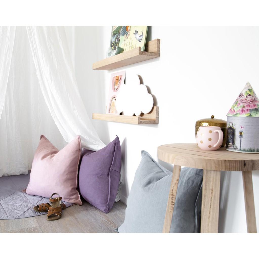 Kệ Gỗ Để Khung Ảnh - Kệ Để Chậu Cây Trang Trí Tường - Kệ Gia Vị Bếp