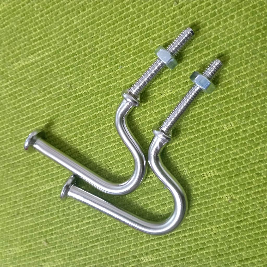 Móc treo đồ inox gắn các loại xe máy