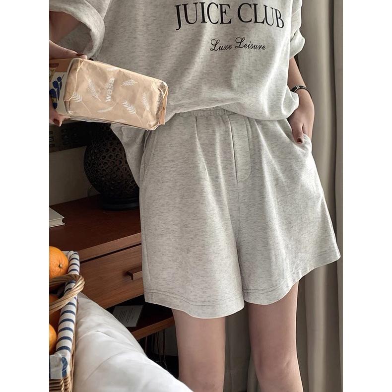 Sét Bộ Thể Thao MAYBEE Phong Cách Unisex Form Rộng Nam / Nữ Chất Thun Cotton Kèm Ảnh Thật