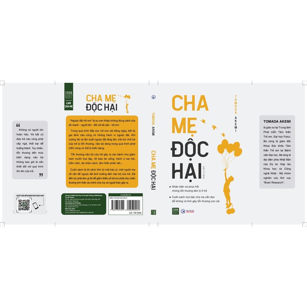 Sách  Cha Mẹ Độc Hại - BẢN QUYỀN