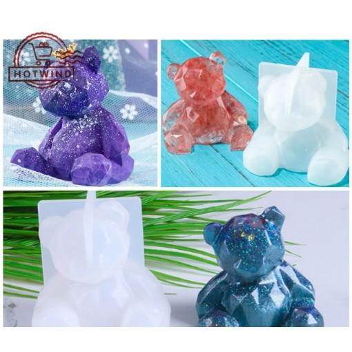 Khuôn Silicone Đúc Resin Chú Gấu - Trường Thịnh Sài Gòn