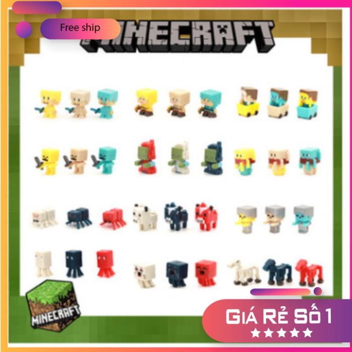 Bộ sưu tập 36 nhân vật mini Minecraft mẫu 2