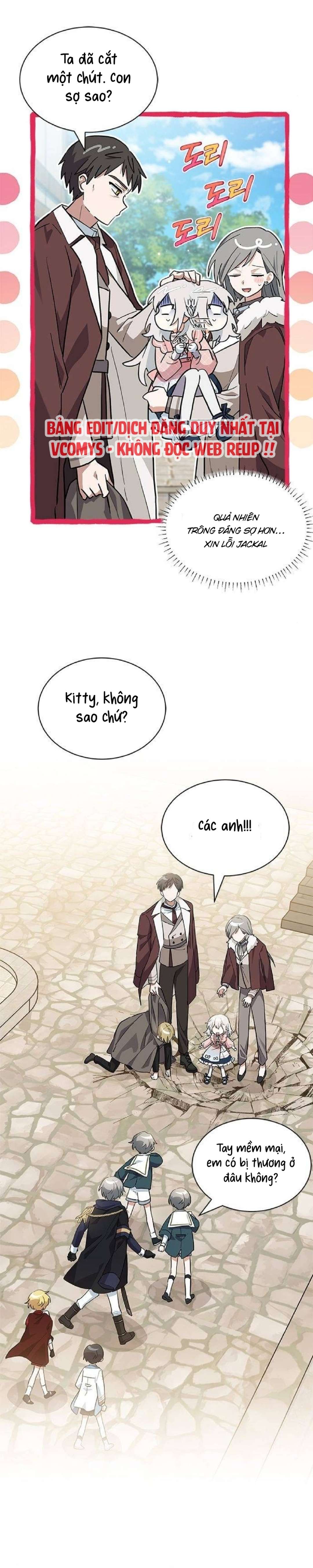 mèo con được gia tộc sói nhận nuôi? chapter 32 18