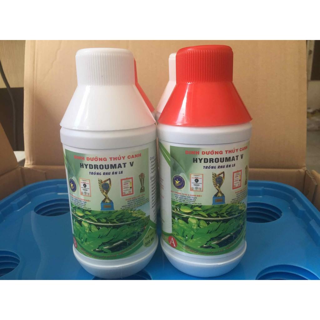 Dinh dưỡng thủy canh HYDRO UMAT V cho rau ăn lá 500ml