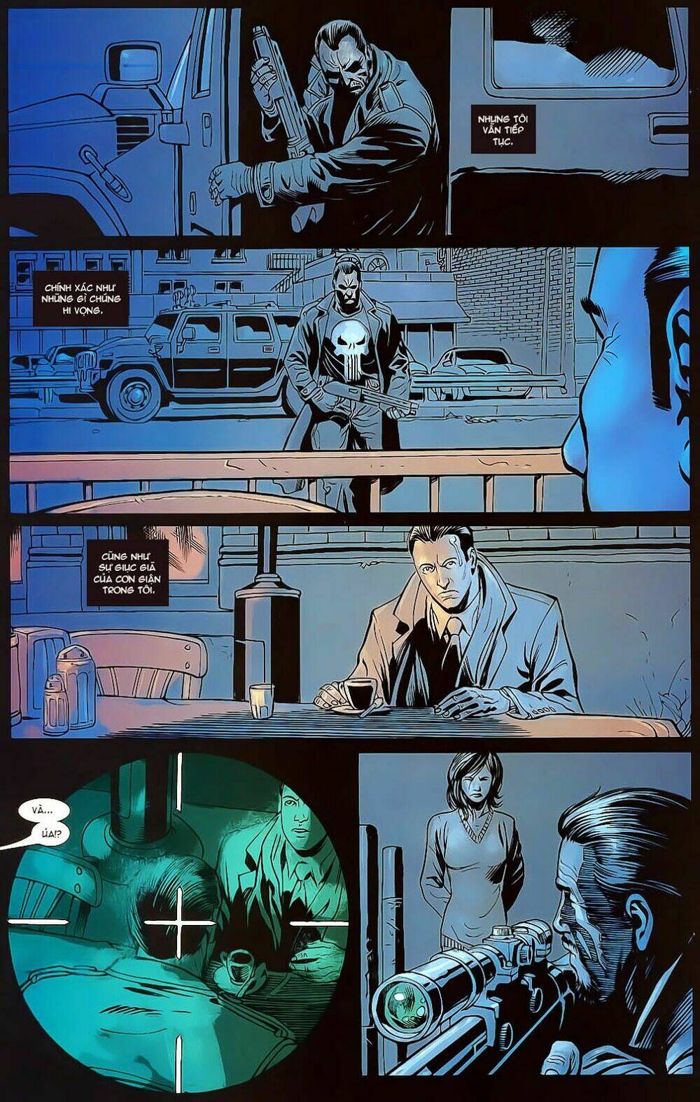 the punisher: trên là dưới & trắng là đen chapter 4 23