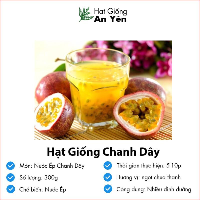 Hạt giống Chanh Dây Cao Sản thu hoạch sớm, dễ trồng, nảy mầm cao, sinh trưởng khoẻ
