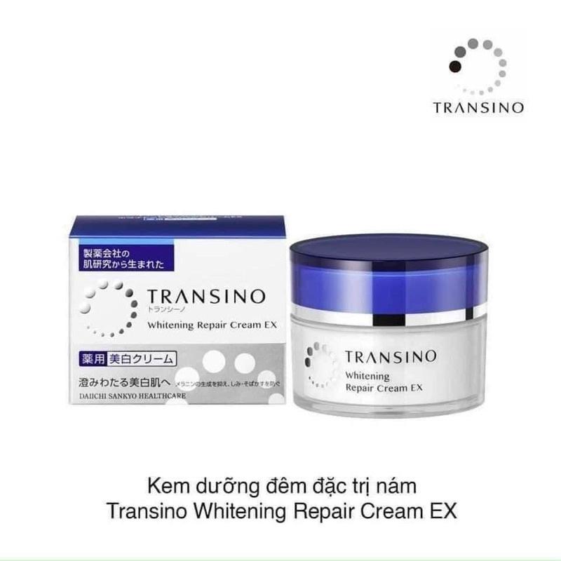 Kem Dưỡng, Mờ Thâm Nám Ban Đêm Transino Whitening Repair Cream 35g Nhật Bản