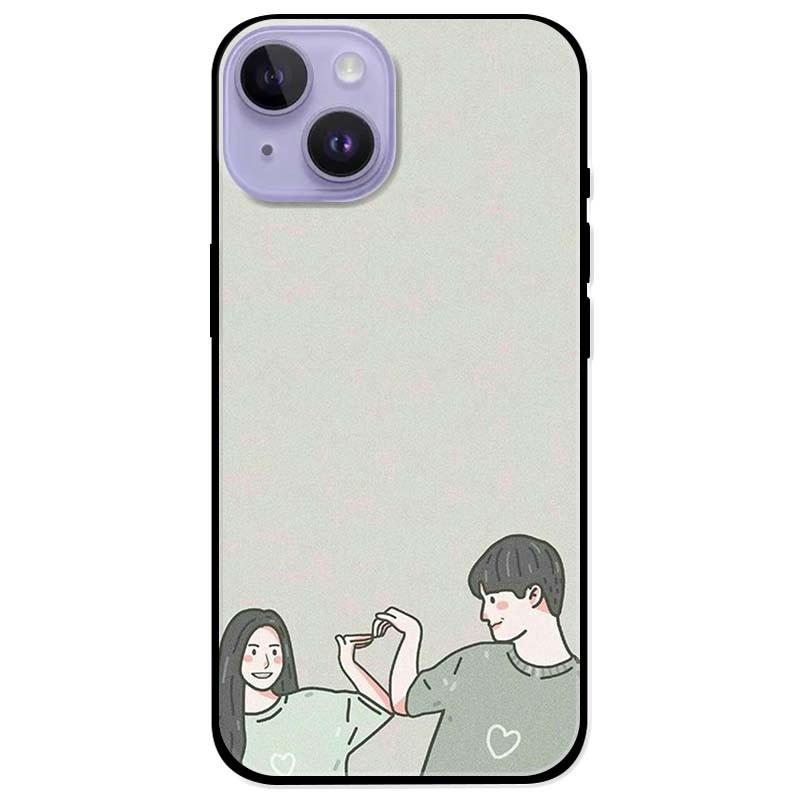 Ốp lưng dành cho Iphone 14 - Iphone 14 Plus - Iphone 14 Pro - Iphone 14 Pro Max - Cặp Đôi Tim