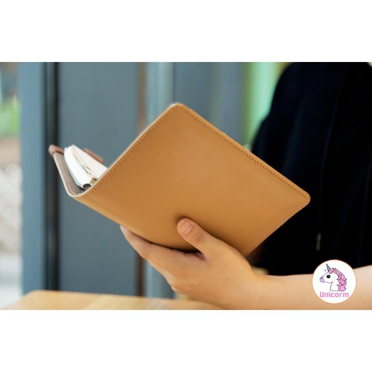 Sổ còng bìa Da kiểu dáng cổ điển