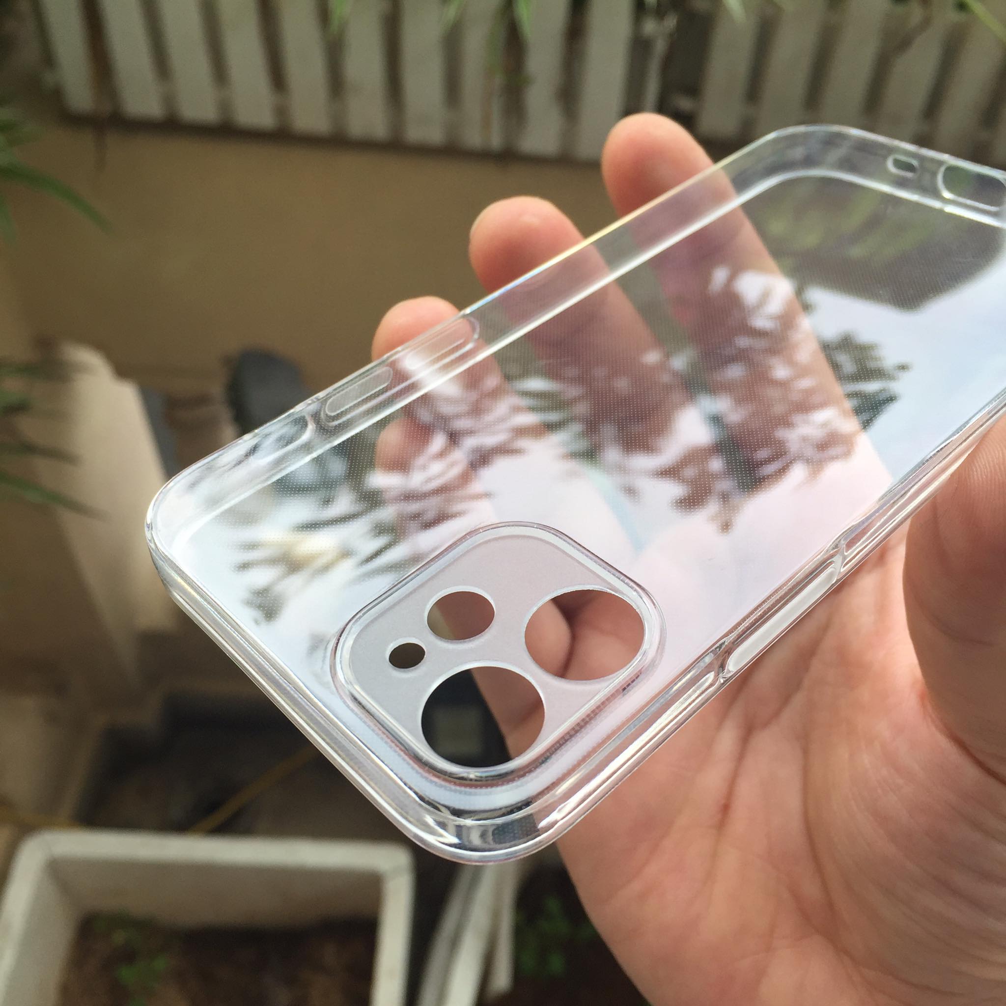 Ốp lưng silicon Gor cho Apple iPhone 12 Mini 5.4 inch siêu mỏng, có gờ bảo vệ camera- Hàng nhập khẩu