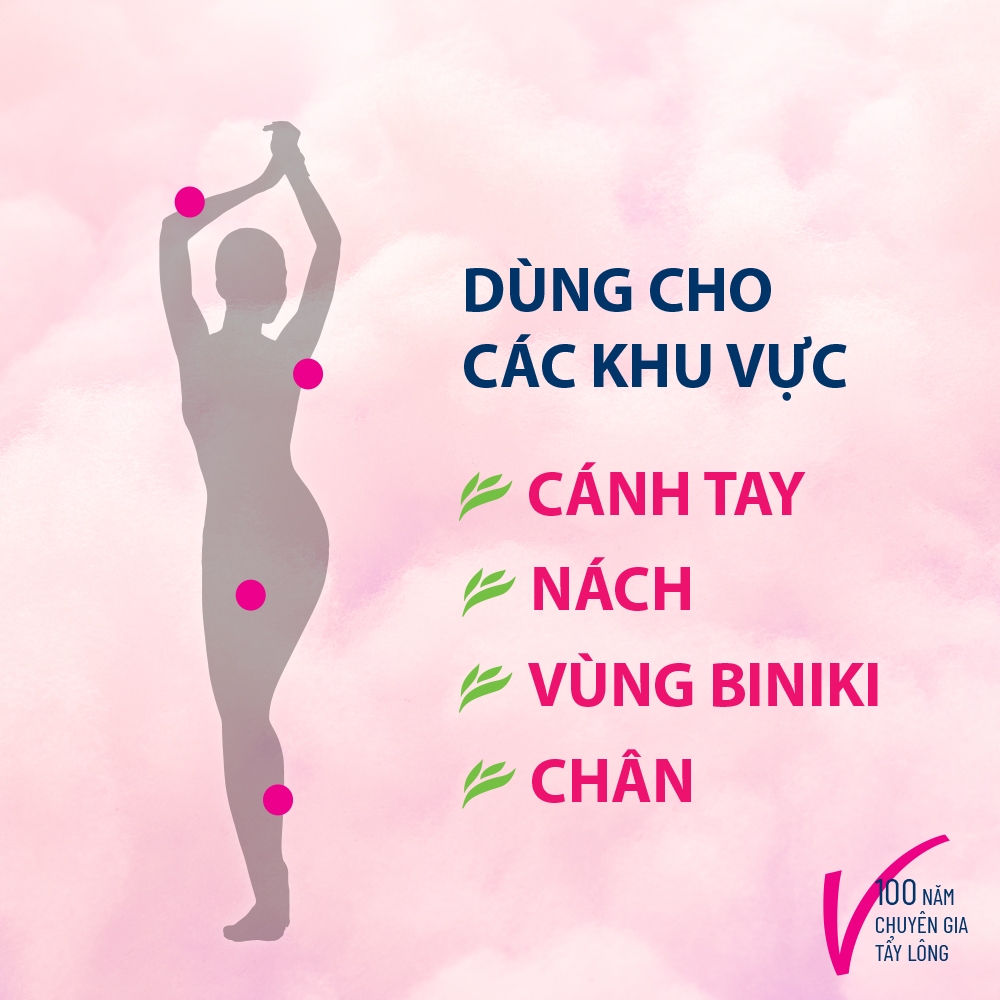 [MỚI] Kem tẩy lông Veet Pure cho da thường 50g, công thức cải tiến