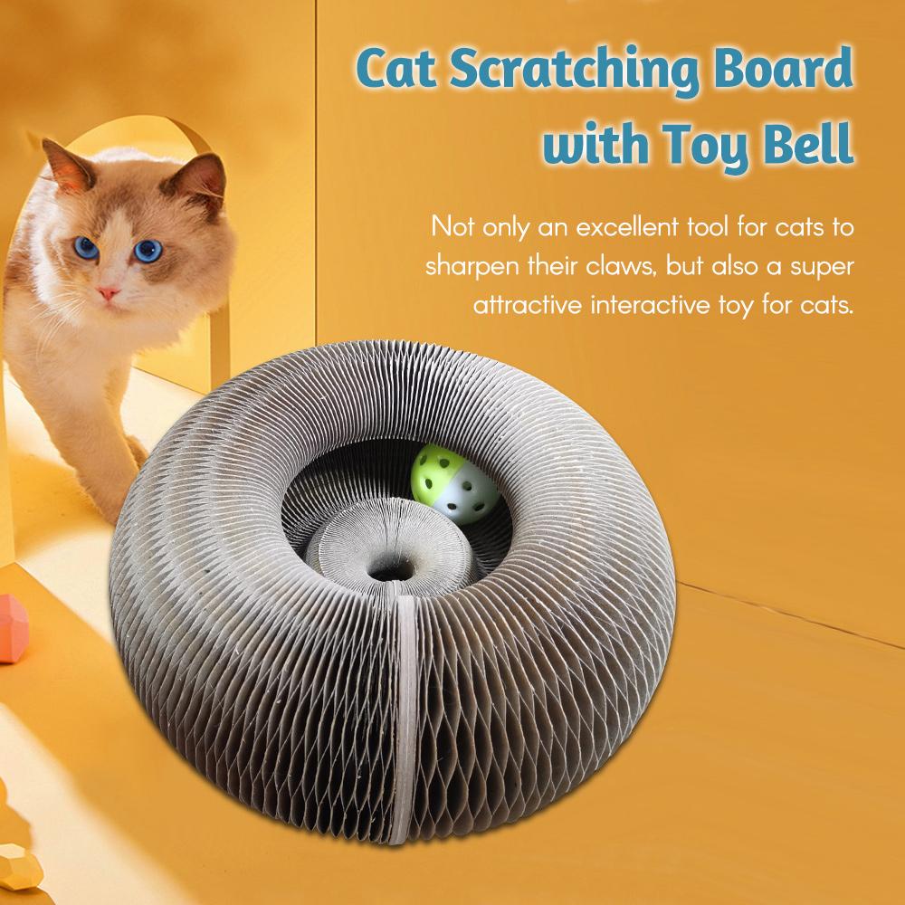 Đồ Chơi Cho Mèo Cào Bảng Lò Xo