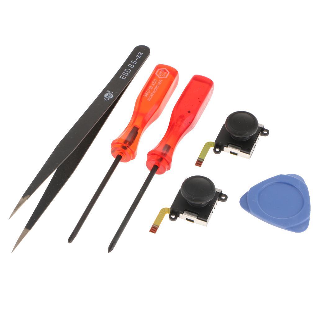 2x 3D Sensor Analog Stick + SL/SR Key Flex Cable for Nintendo Switch