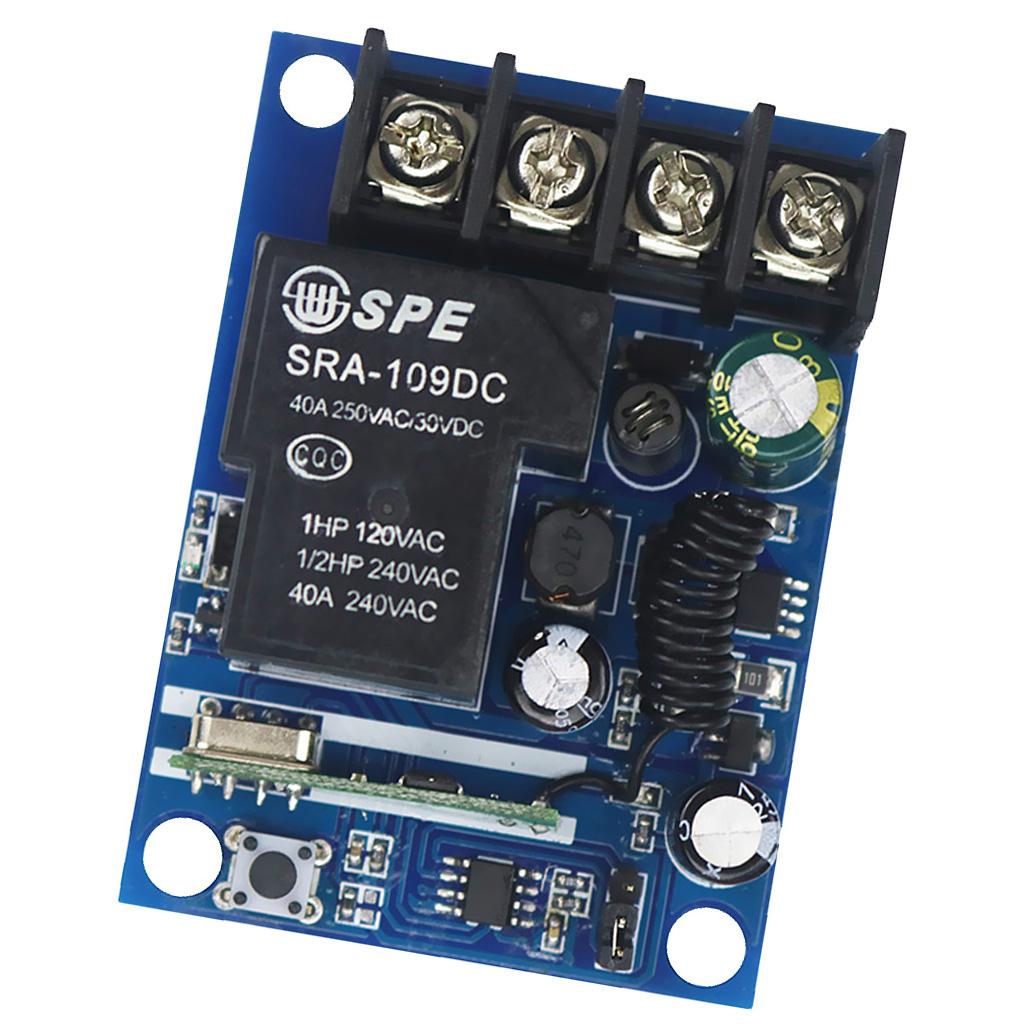 12V-48V 1 Channel Learning Code Wireless Remote Control Switch Module