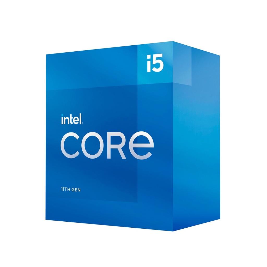 CPU Intel Core i5-11400 (2.6GHz turbo up to 4.4Ghz, 6 nhân 12 luồng, 12MB Cache, 65W) - Socket Intel LGA 1200 - Hàng chính hãng