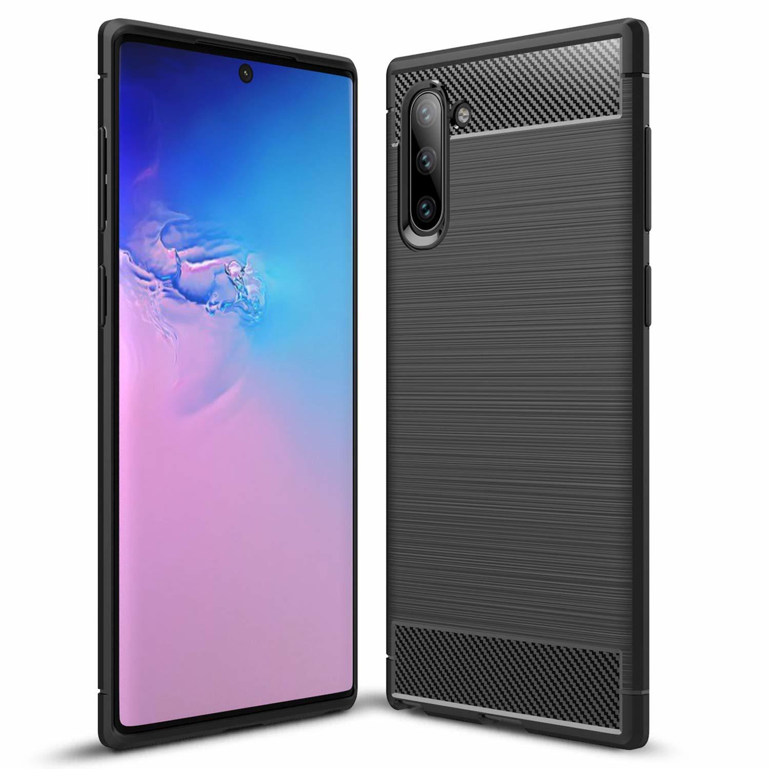 Ốp Lưng Chống Sốc Cho Samsung Galaxy Note 10 Hiệu Likgus Chuẩn Quân Đội, Chống Va Đập, Chống Vân Tay - Hàng Nhập Khẩu - Đen