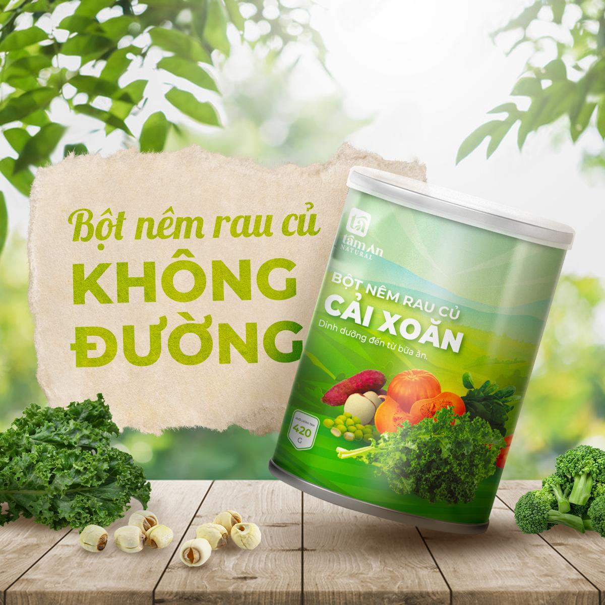 BỘT NÊM CẢI XOĂN ĐẬM ĐÀ HƯƠNG VỊ MÓN CHAY (420g)