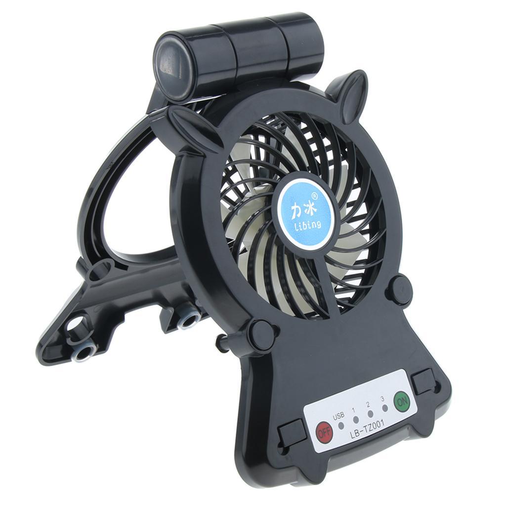 Rechargable Portable Mini Cooling  Holder for Phone / Tablet Black