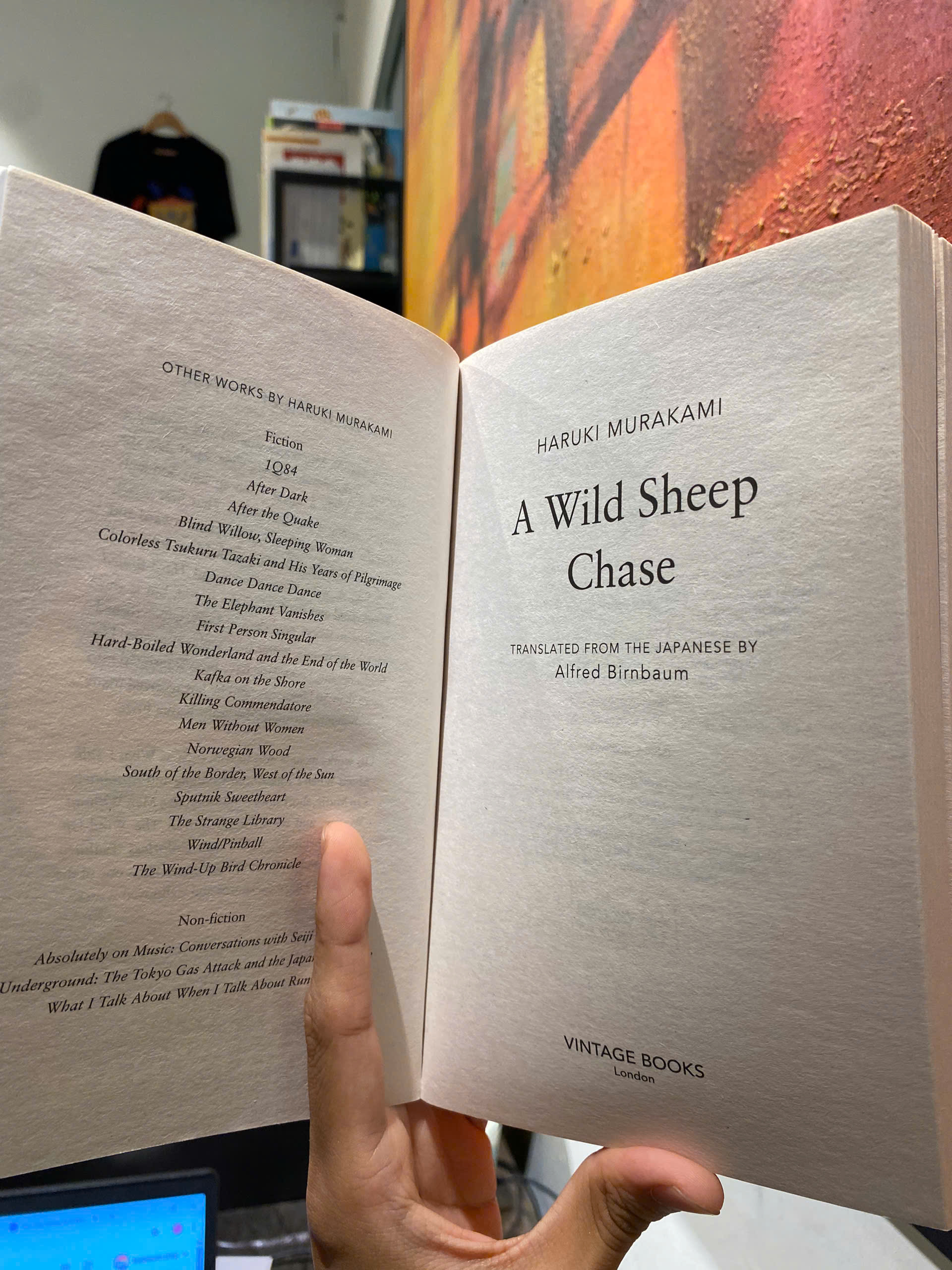 Sách - A Wild Sheep Chase by MURAKAMI Haruki - International Best Seller/Science Fiction &amp; Fantasy