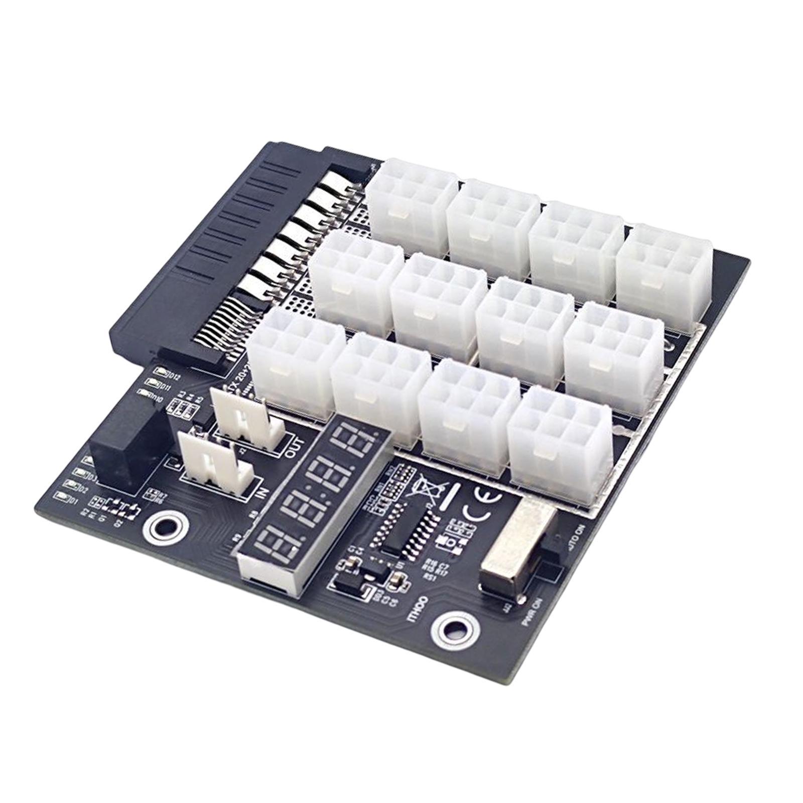 Breakout Board 12 Port 6Pin Connector for GPU Graphics Card 720482-B21