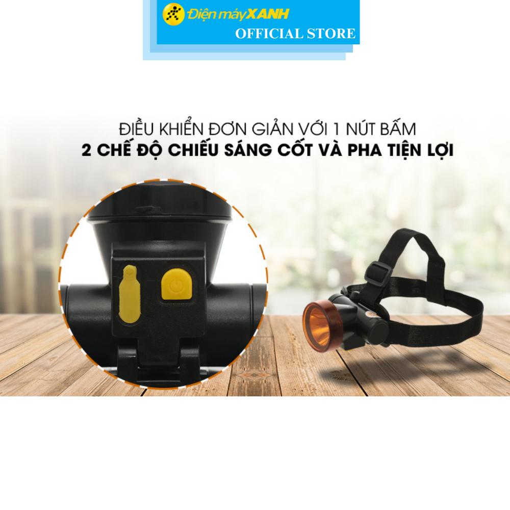 Đèn pin sạc đội đầu Comet CRT1614 - Hàng Chính Hãng