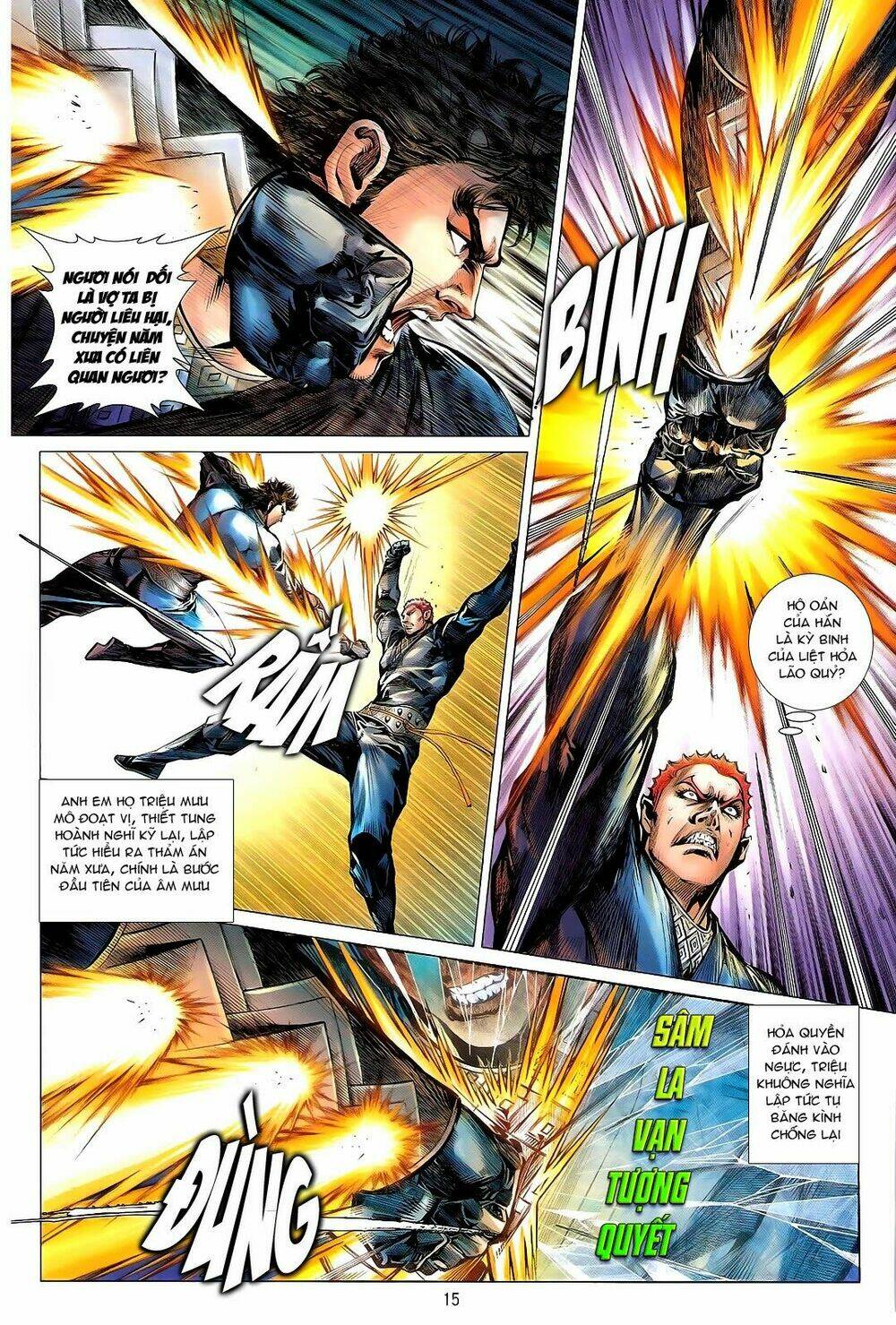 thiết tướng tung hoành (cựu tác) chapter 112 15