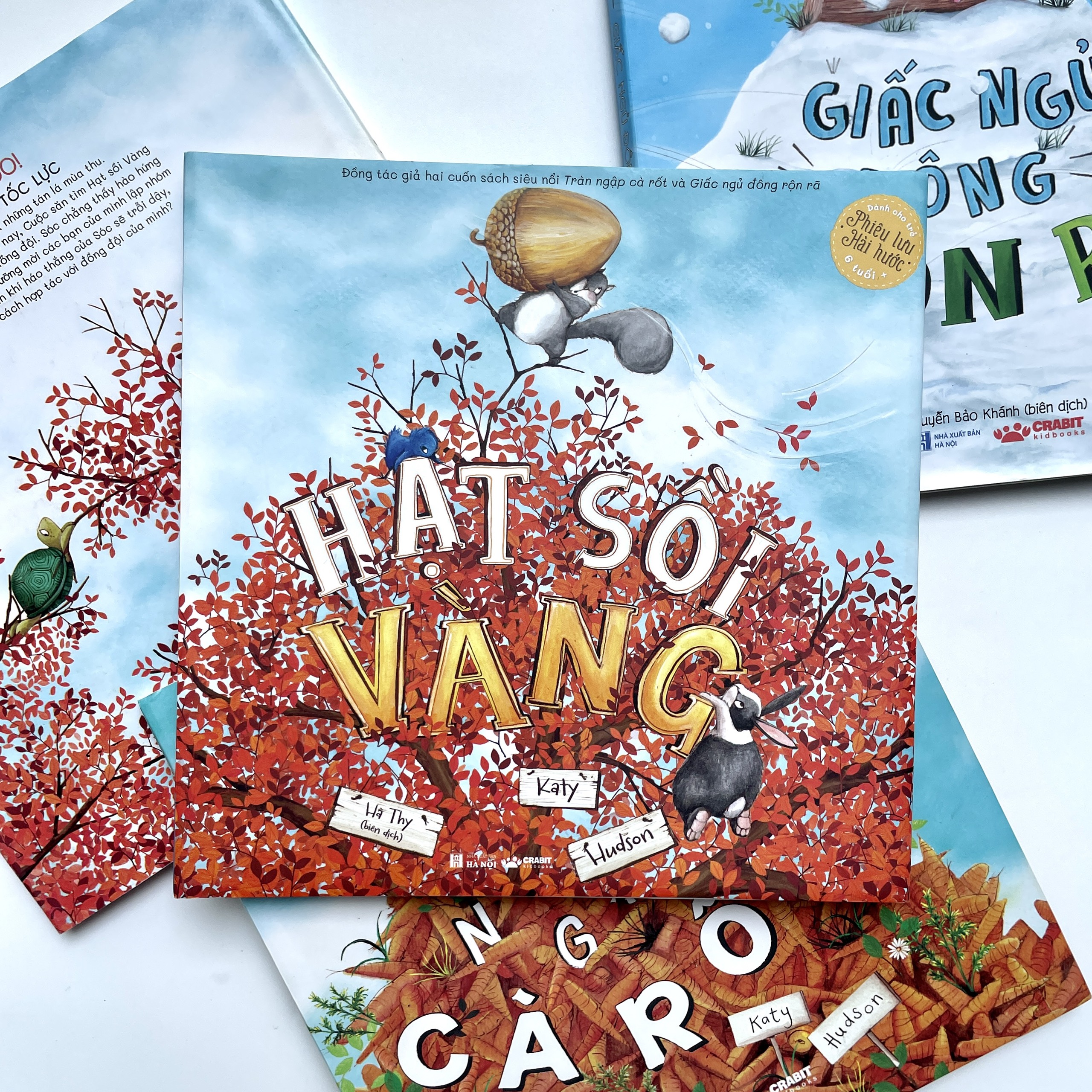 Sách - Hạt sồi vàng - Crabit Kidbooks - sách tranh dành cho trẻ 6+