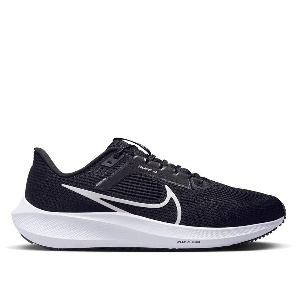 Giày chạy bộ Nam NIKE AIR ZOOM PEGASUS 40 DV3853 - BLACKWHITE-IRON GREY - 10 US