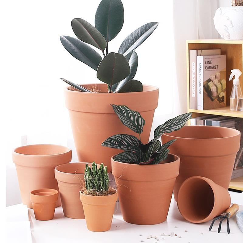 Chậu đất nung trồng sen đá và xương rồng ,chậu trồng sen đá trang trí nhà và văn phòng o 5 cái 10x10 - Gốm Nghệ Nhân