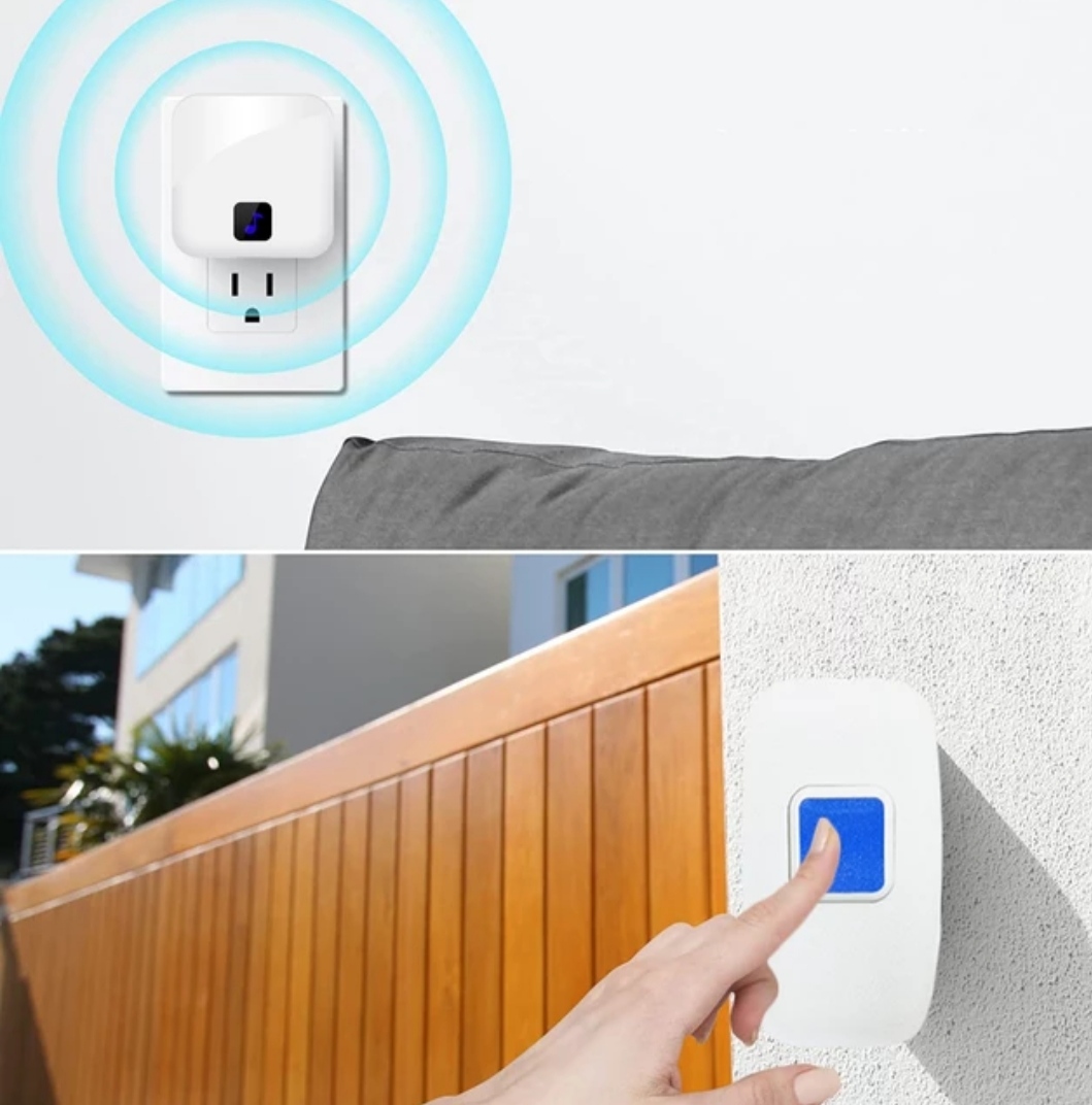 Chuông báo động người bệnh kiêm chuông báo khách Asu chất lượng cao với 38 kiểu chuông và 4 mức âm lượng, khoảng cách nhận sóng lên tới 300m