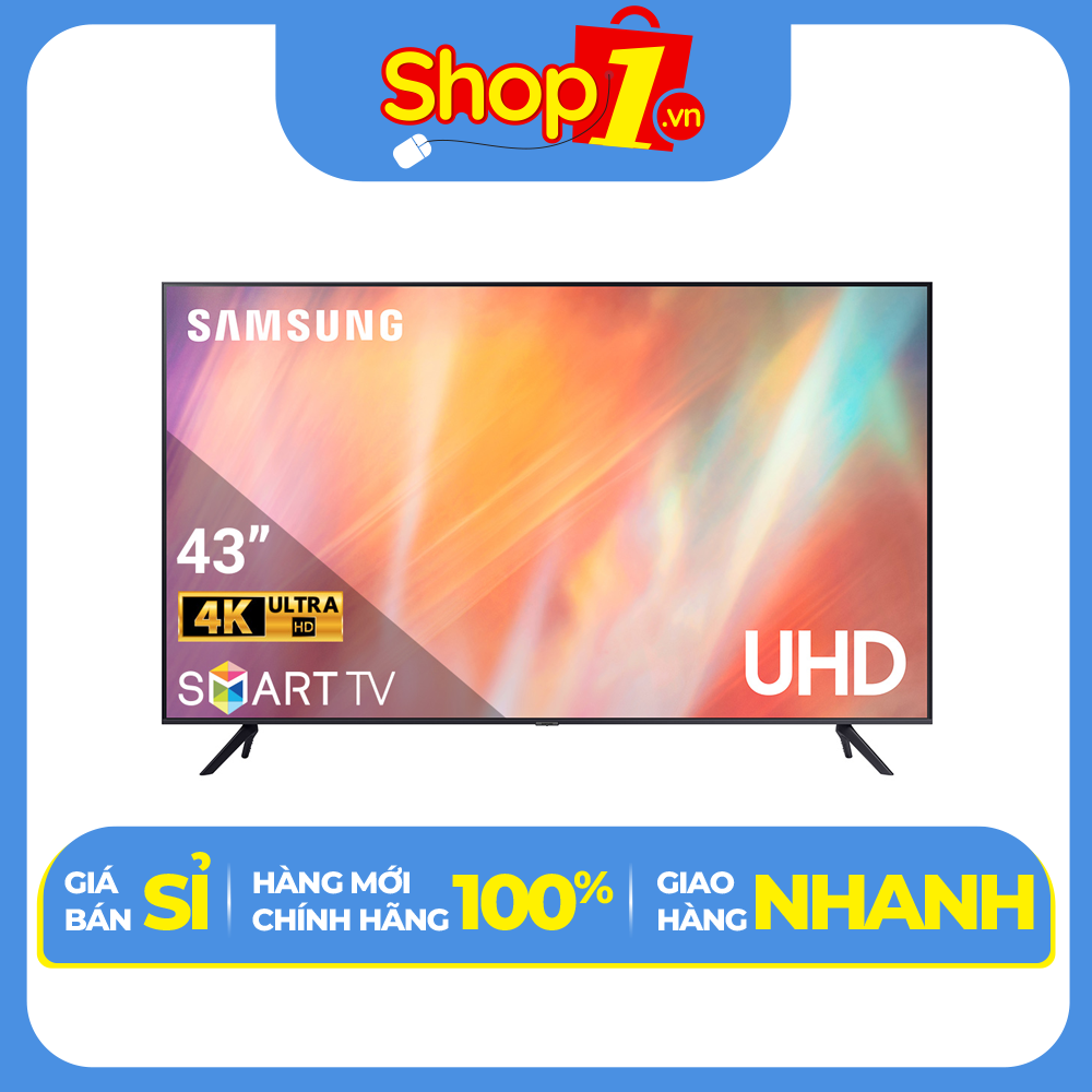 Smart Tivi Samsung 4K 43 inch 43AU7700 - Hàng chính hãng - Chỉ giao HCM