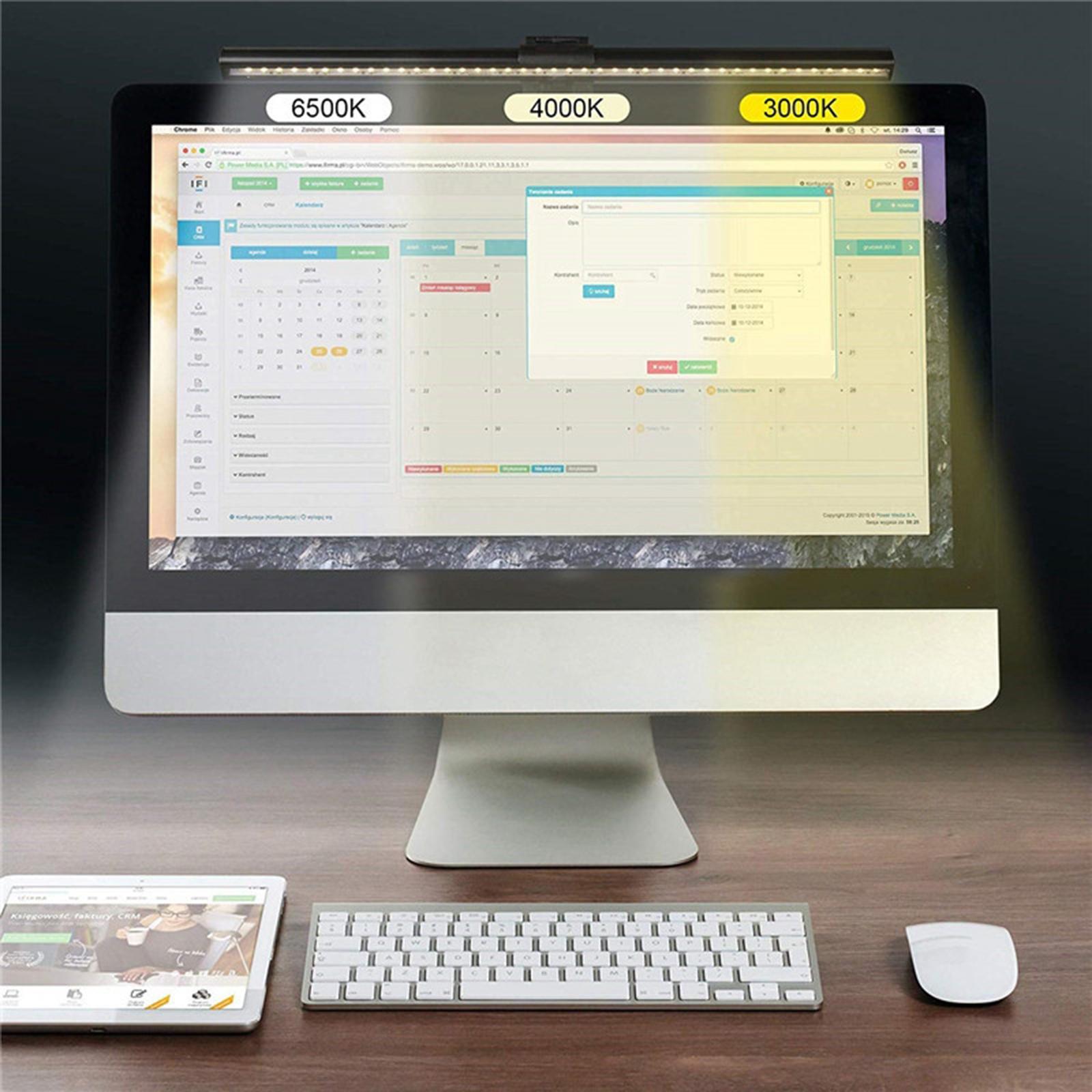 Computer Monitor Light USB Powered Screen Light Bar for Home Office Lighting