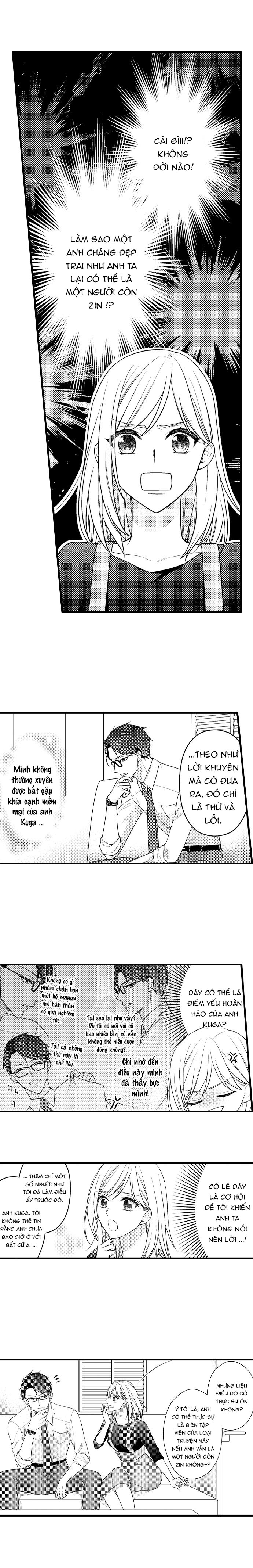 biên tập viên kuga : xử nam tàn bạo chapter 1.3 2