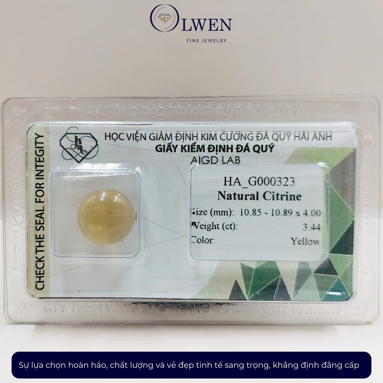 Viên đá thạch anh vàng thiên nhiên_HA-G000323