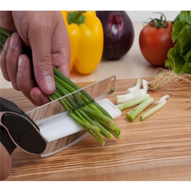 Kéo Thông Minh Cắt Rau Cũ Qủa Nhanh Lẹ