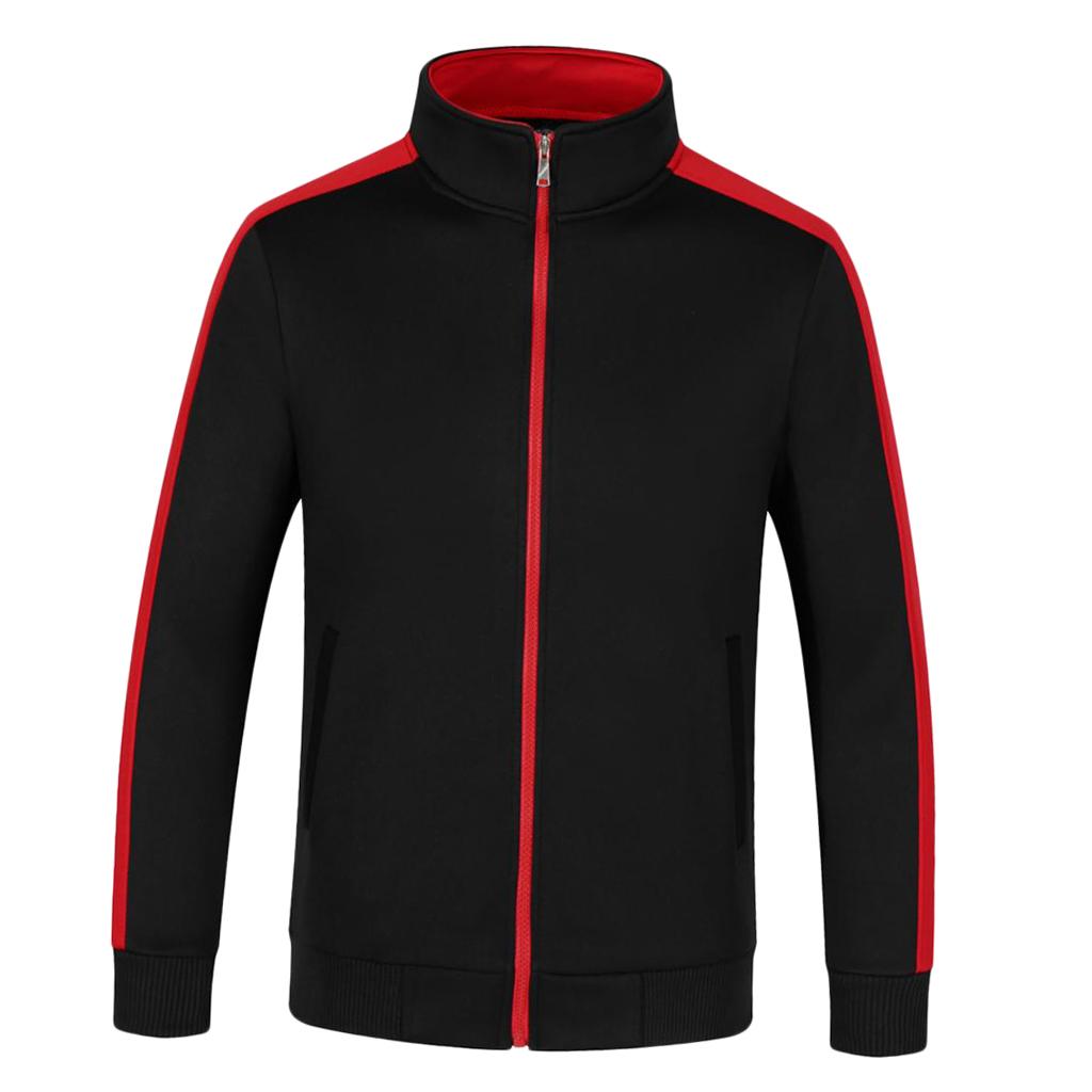 Womens Mens Classic Fit Full Zip Fleece Jacket Coat With Pockets