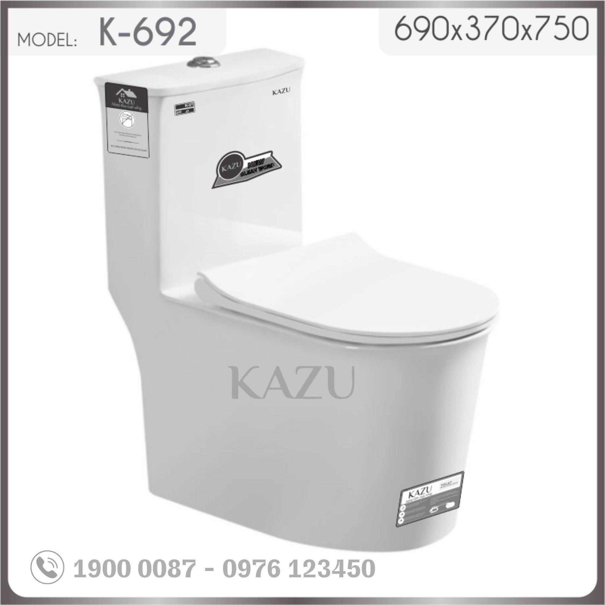 Bồn cầu khối KAZU K692