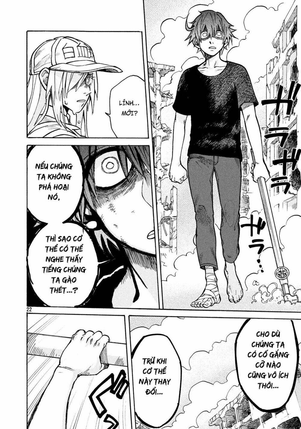 biệt đội tế bào black - hataraku saibou black chapter 8 22